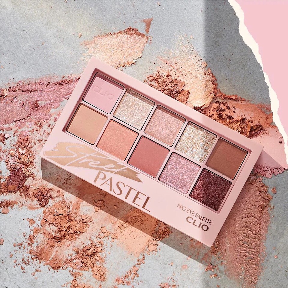 BẢNG PHẤN MẮT CLIO STREET PASTEL PRO EYE PALETTE